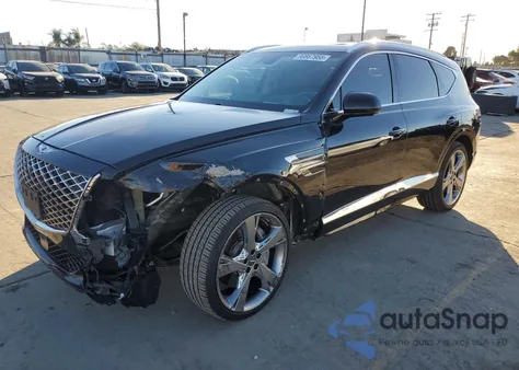 2022 Genesis Gv80 Base из США, поврежденный, VIN KMUHCESC3NU092474